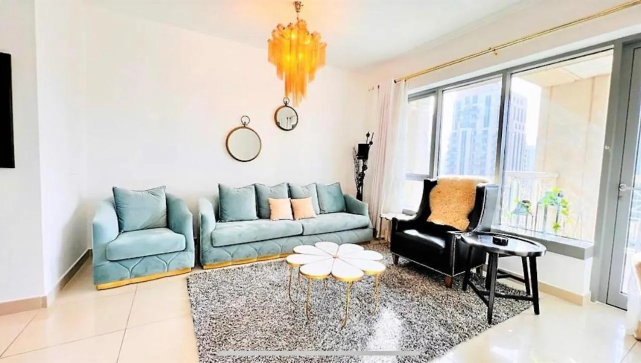 Lovely 1 Bedroom Luxury Apartment Next To Burj Khalifa!! 24Hr Concierge, Gym, Pool & Netflix - 29 Burj Boulevard In The Heart Of Downtown Dubai